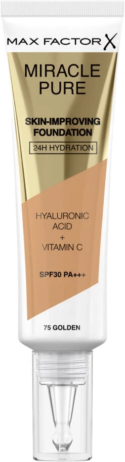 Max Factor Miracle Pure Foundation 75 Golden 30ML
