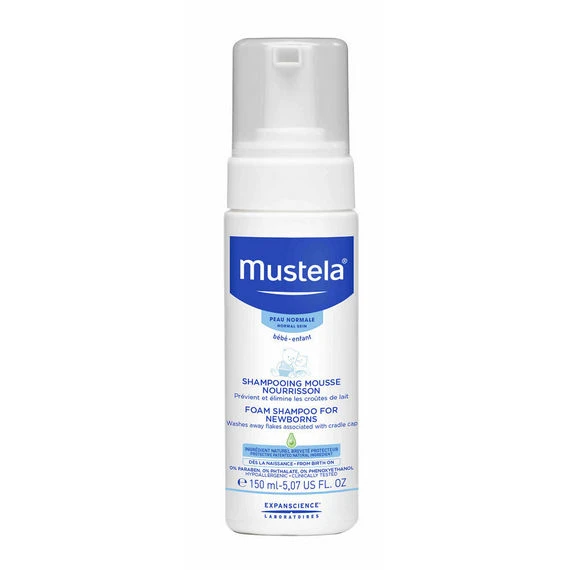 Mustela Foam Shampoo For Newborns 150ml 1 Mustela Foam Shampoo For Newborns 150ml