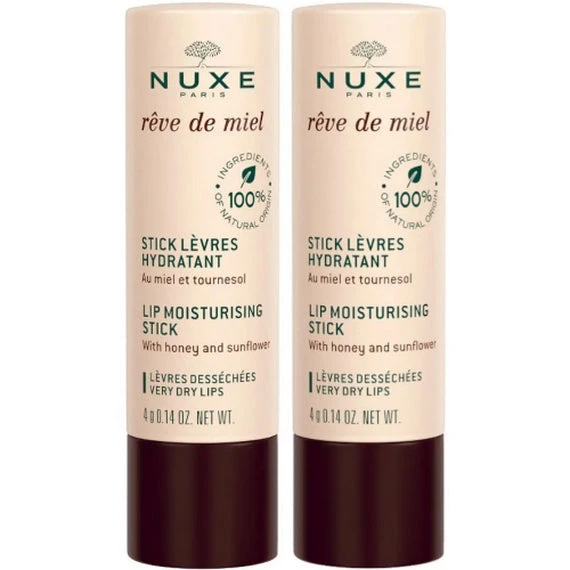Nuxe Reve De Miel Lip Moisturizing Stick 2x4g 1 Nuxe Reve De Miel Lip Moisturizing Stick 2x4g