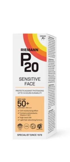 P20 Sensitive Face SPF50+ 50g -Care Products p20 sensitive face spf50 50g 3