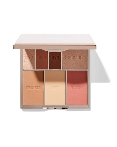 Sculpted Bare Basics Eye And Face Palette – Peony 2 Sculpted Bare Basics Eye And Face Palette – Peony - Image 2