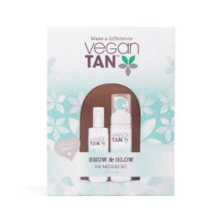 Vegan Tan Snow & Glow Medium Tan Set