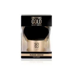 SoSu Dripping Gold Large Kabuki Brush