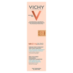 Vichy Mineralblend Foundation 09 Agate 30Ml 6 Vichy Mineralblend Foundation 09 Agate 30Ml -Care Products vichy mineralblend fluid foundation 09 agate 30ml 3 1