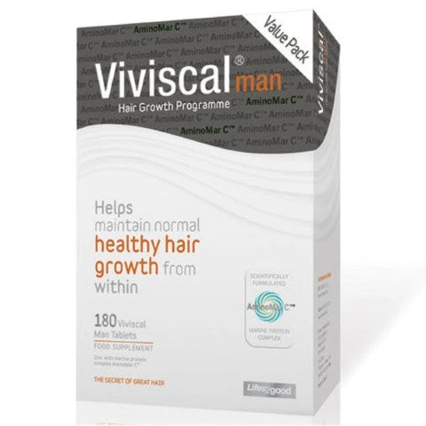 Viviscal Man Hair Growth Tablets- 180pck 1 Viviscal Man Hair Growth Tablets- 180pck