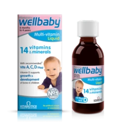 Vitabiotic Wellbaby Multi-vitamin Liquid 150ml